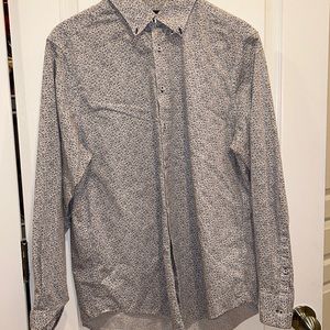 Slim Fit Button Up Shirt